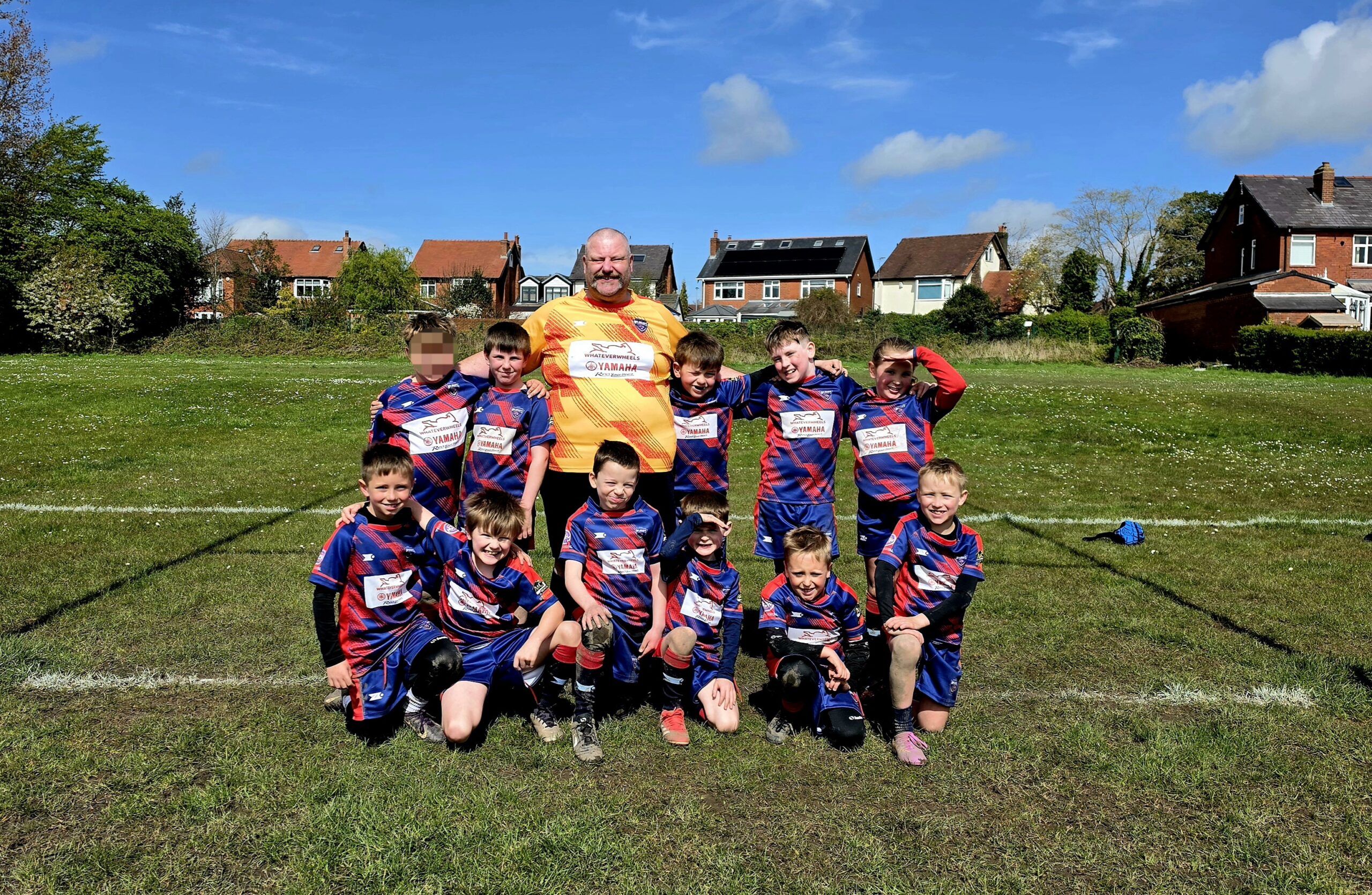Accrington Wildcats Under 9s Squad Action