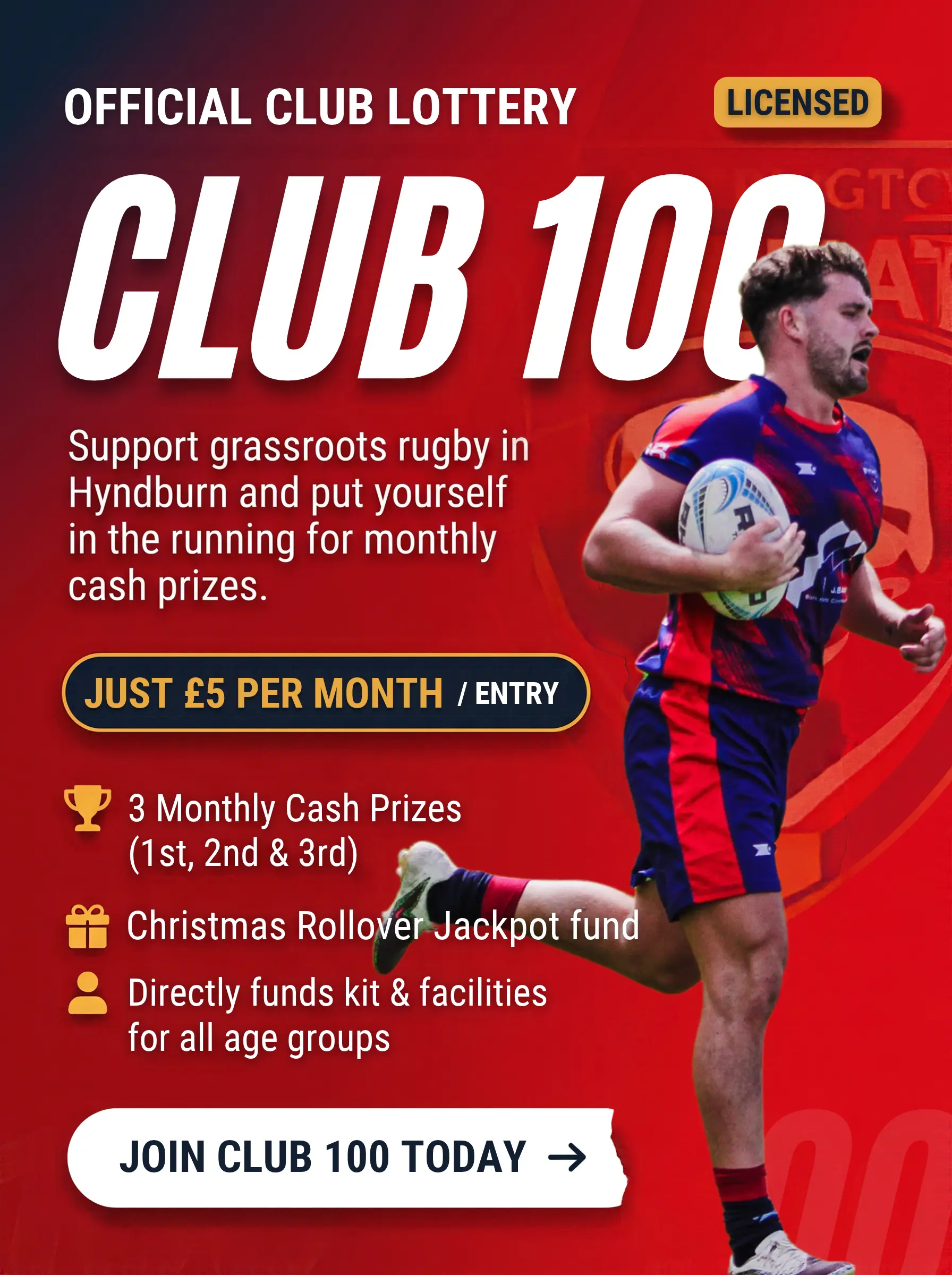 Club 100 Official Club Lottery